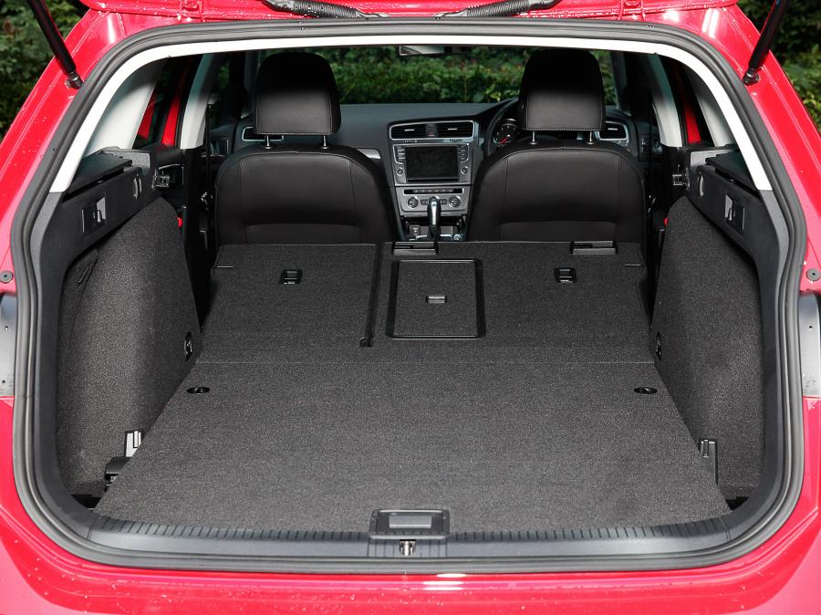 Багажник Volkswagen Golf Alltrack (Typ 5G) 2015 года  (JP) (фото 10 из 10)
